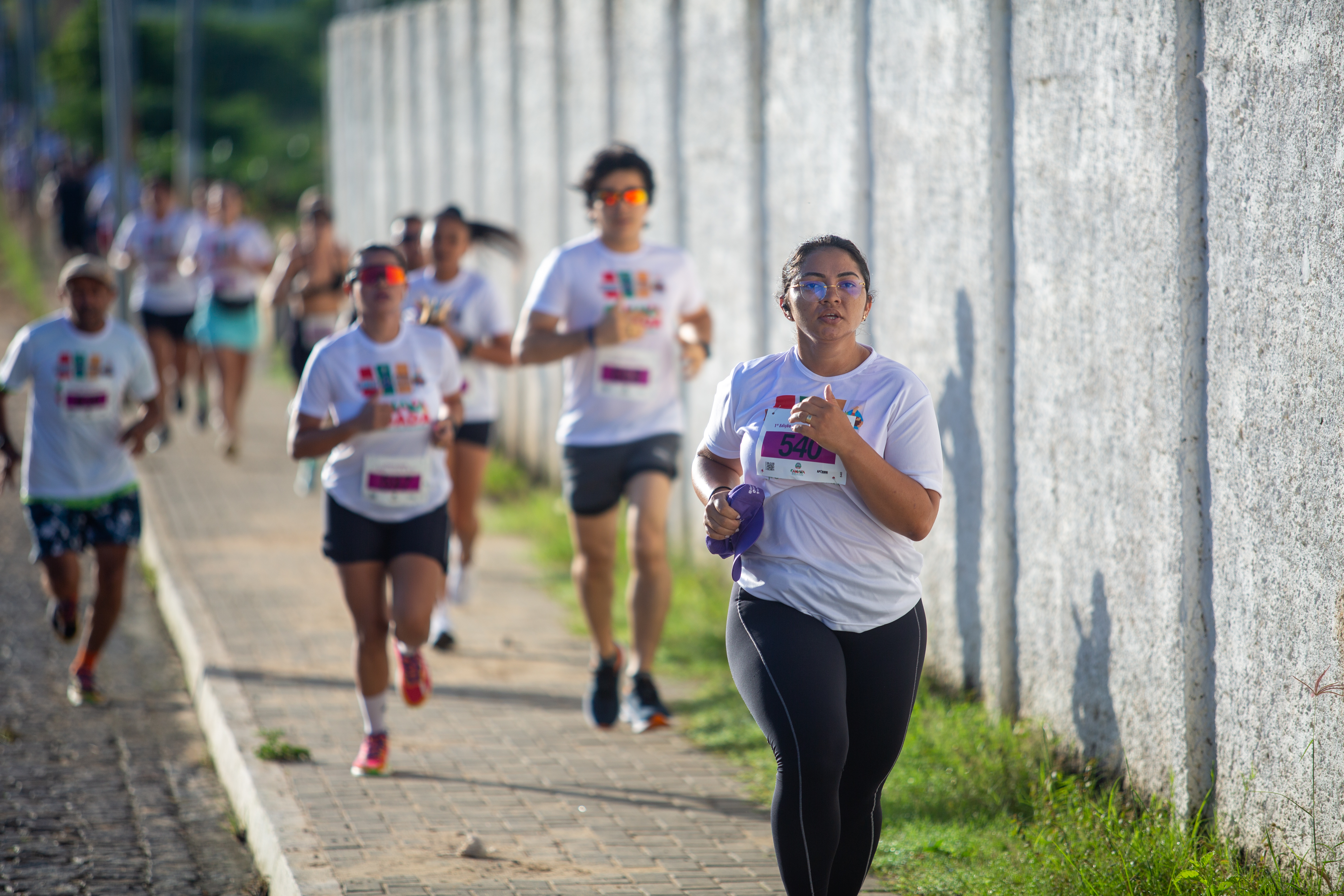 percurso da corrida