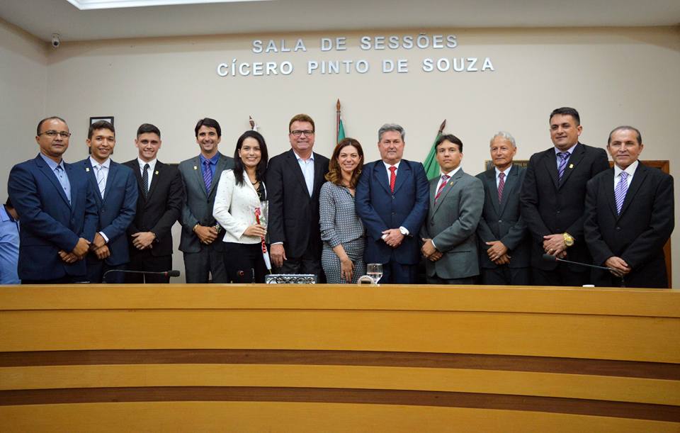 Sessão solene para execução da leitura anual da Chefe do Executivo Municipal.